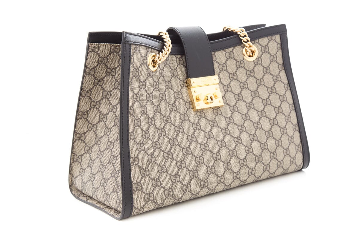Gucci GG Supreme Black Tote