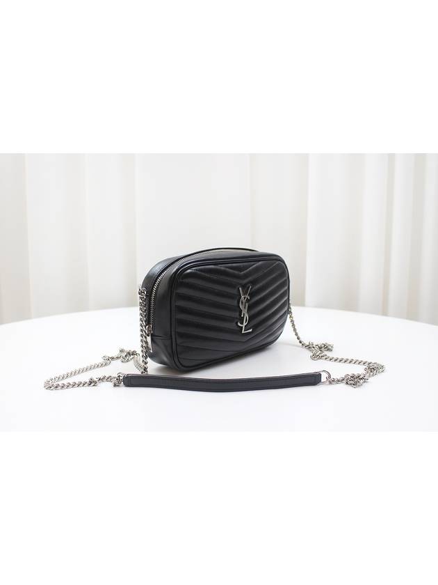 Luxury Saint Laurent Trending 2026 Used luxury goods Daall Monogram Lou mini camera cross bag 748849