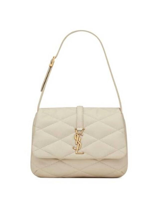 Luxury Saint Laurent Trending 2026 LE 57 Quilted Lambskin Hobo Shoulder Bag Antique Vintage