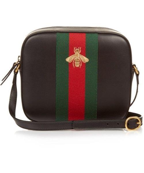 Gucci Monogram Leather Crossbody