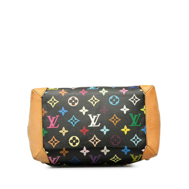 Louis Vuitton Monogram Multicolor Handbag PVC/Laser Noir Black