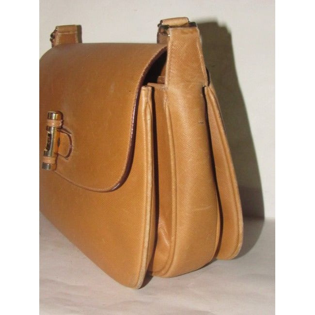Gucci Envelope Leather Shoulder Bag