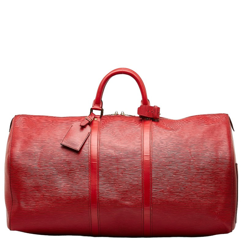 Louis Vuitton Louis Vuitton Boston Bag Leather Castilian Red