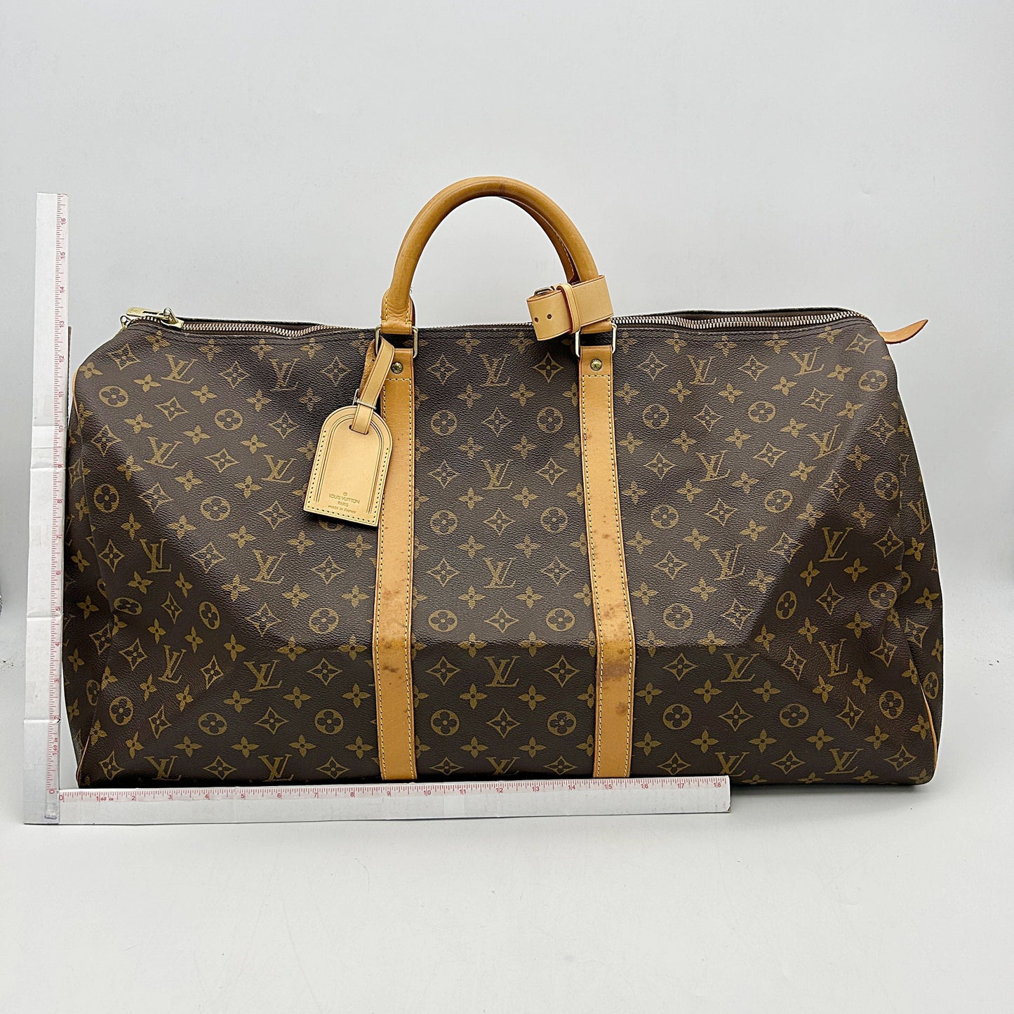 Louis Vuitton 1999 Keepall 60 Travel Bag | Brown B0228QJEUL