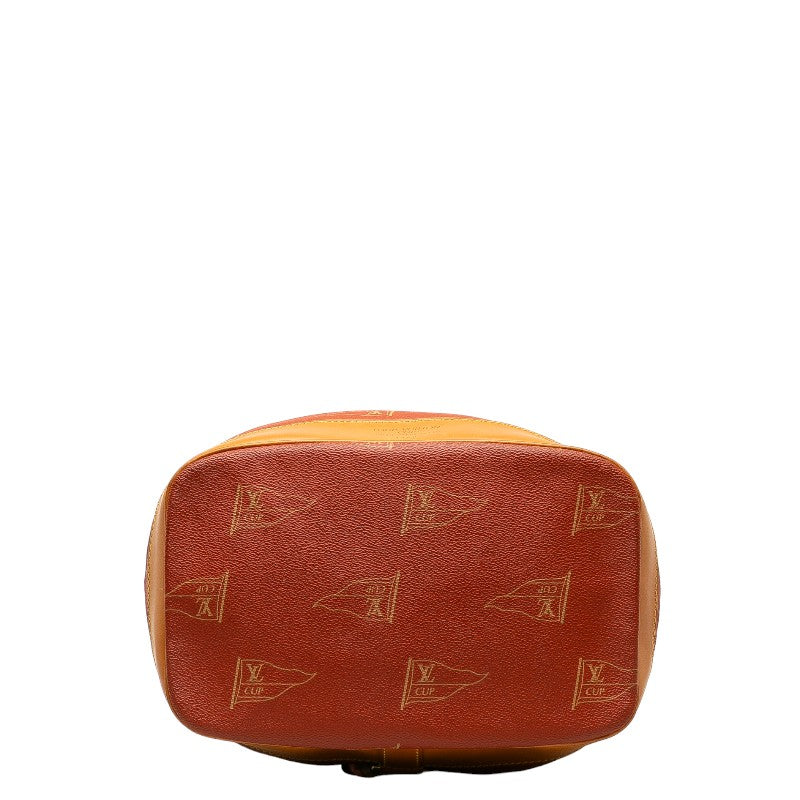 LOUIS VUITTON Louis Vuitton Whitman Cup Shoulder Bag PVC/Laser Abogany Orange [Middle] Ladies []