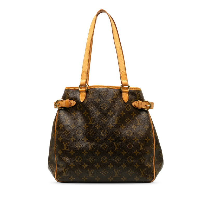 Louis Vuitton Monogram Bag Leather Brown