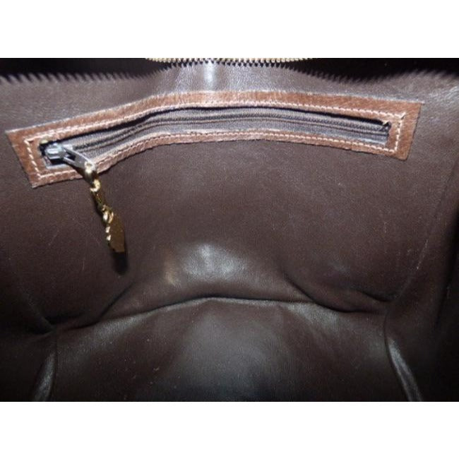 Gucci Leather Canvas Tote