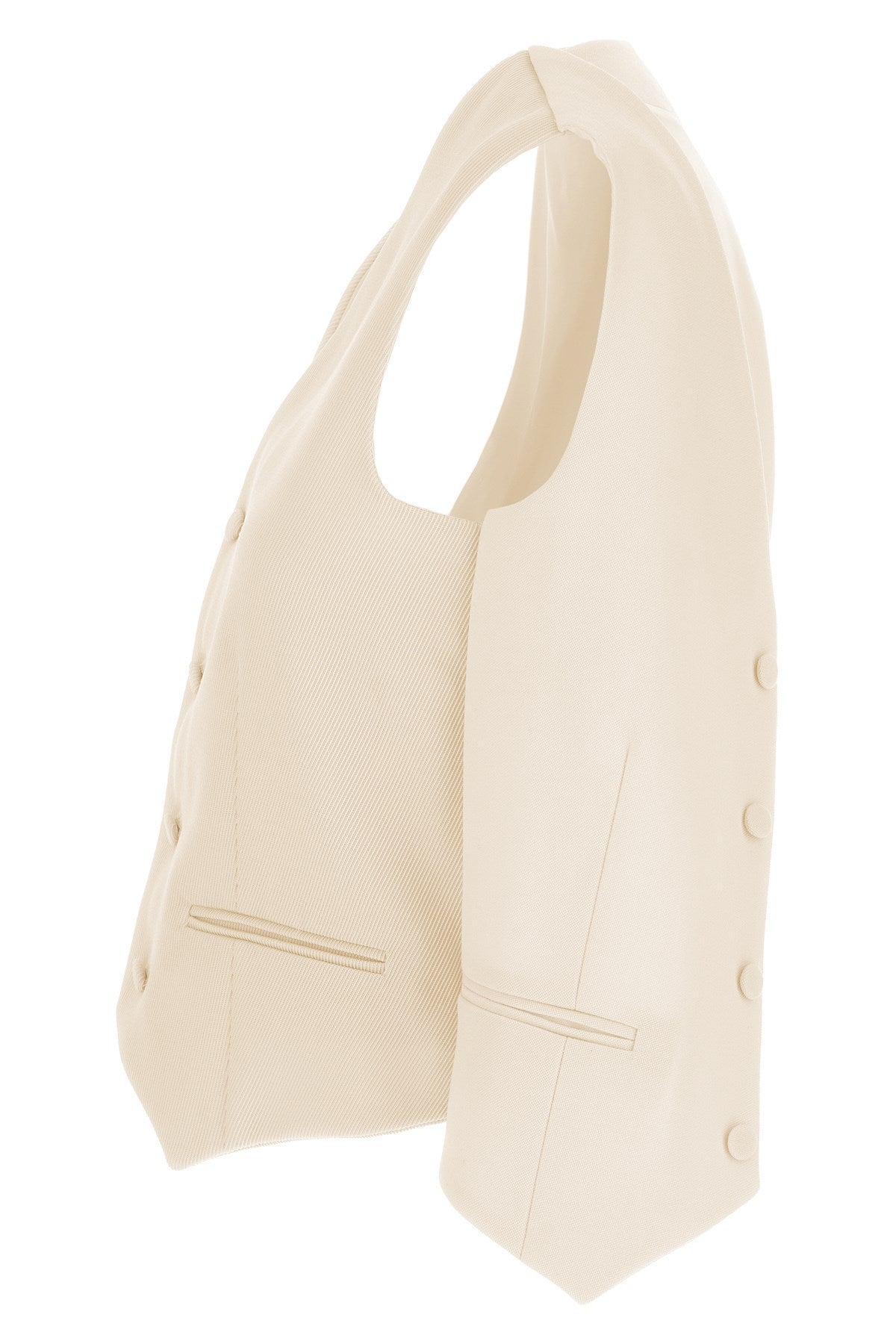 Fendi Women Cut Out Deconstructed Vest