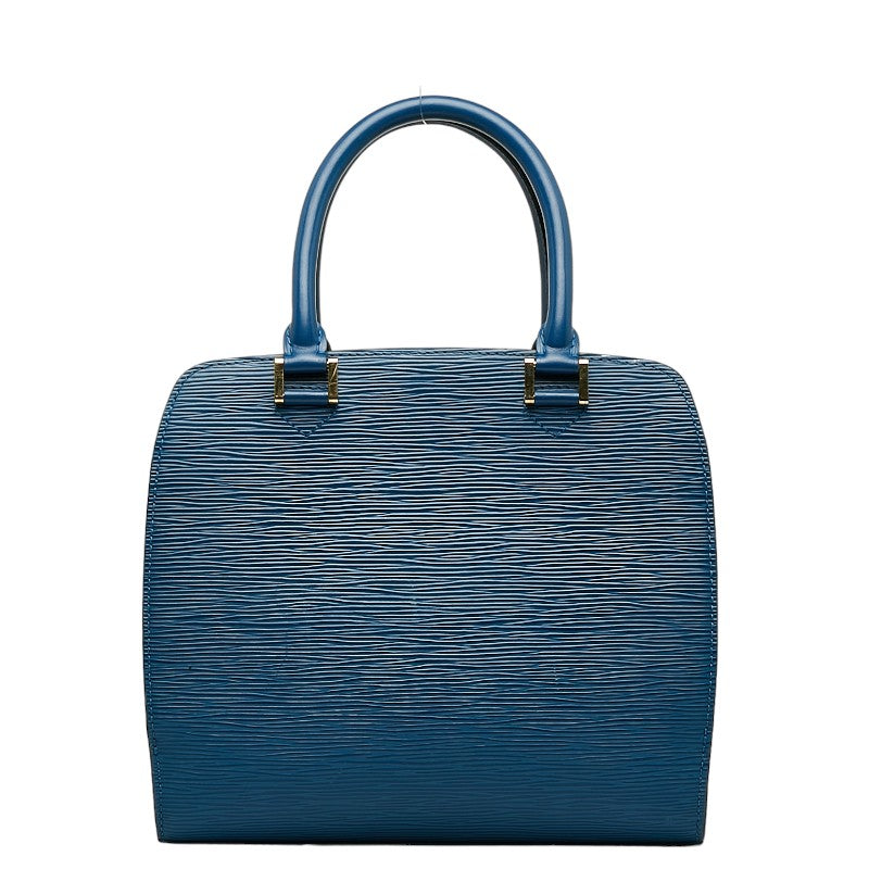Louis Vuitton Epiphone Handbag Tread Blue Leather Louis Vuitton