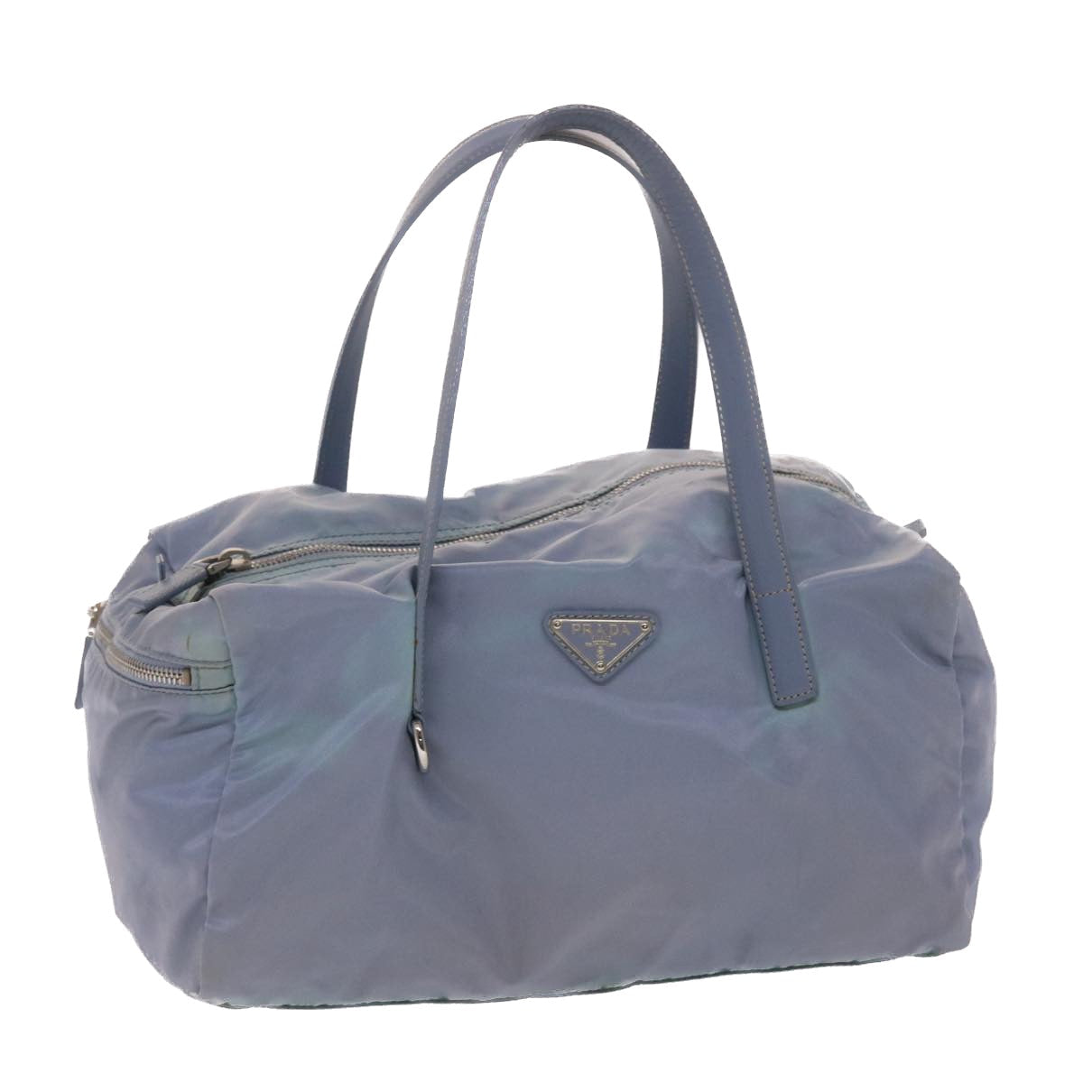 Prada Shoulder Bag Nylon Light Blue