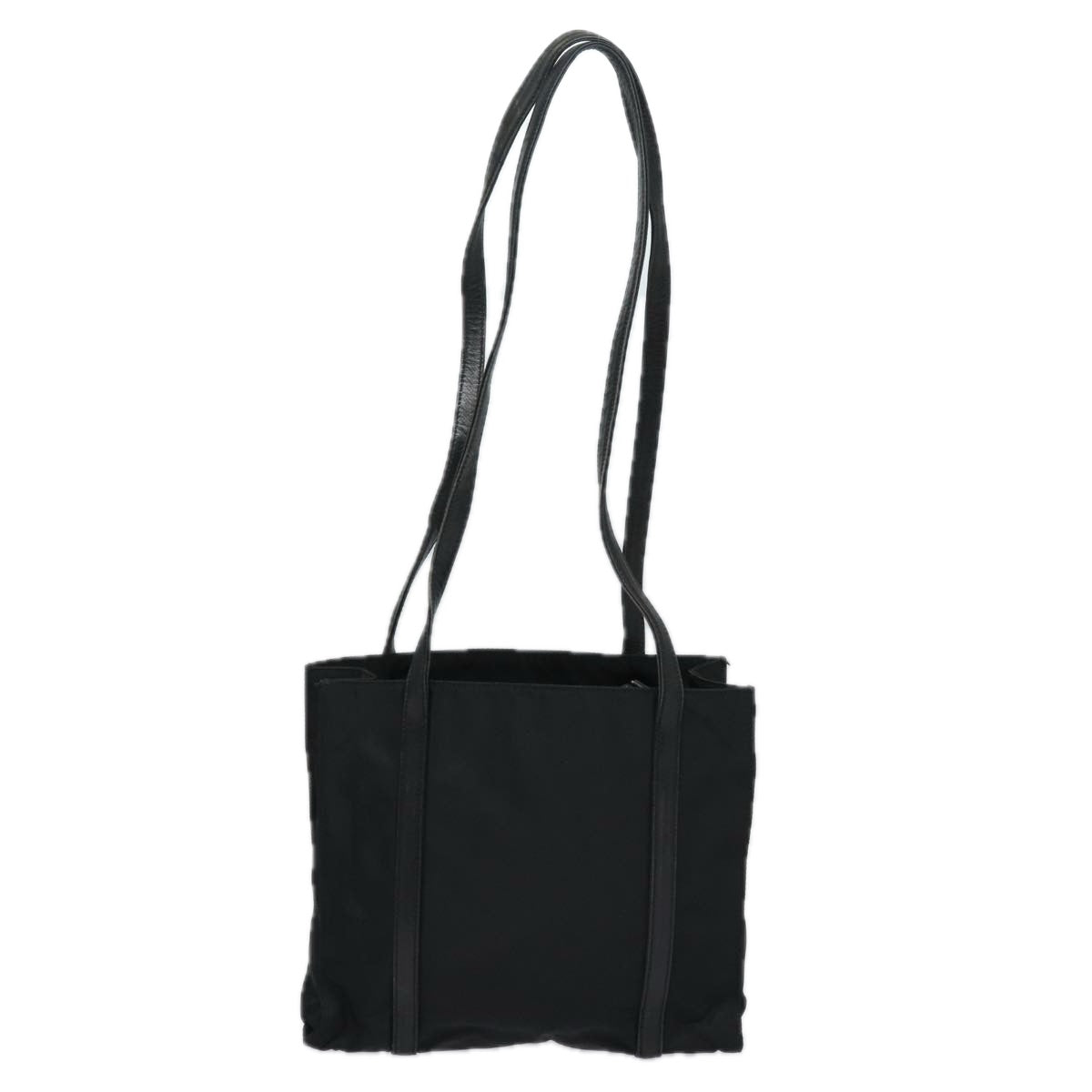 PRADA Shoulder Bag Nylon Black Auth