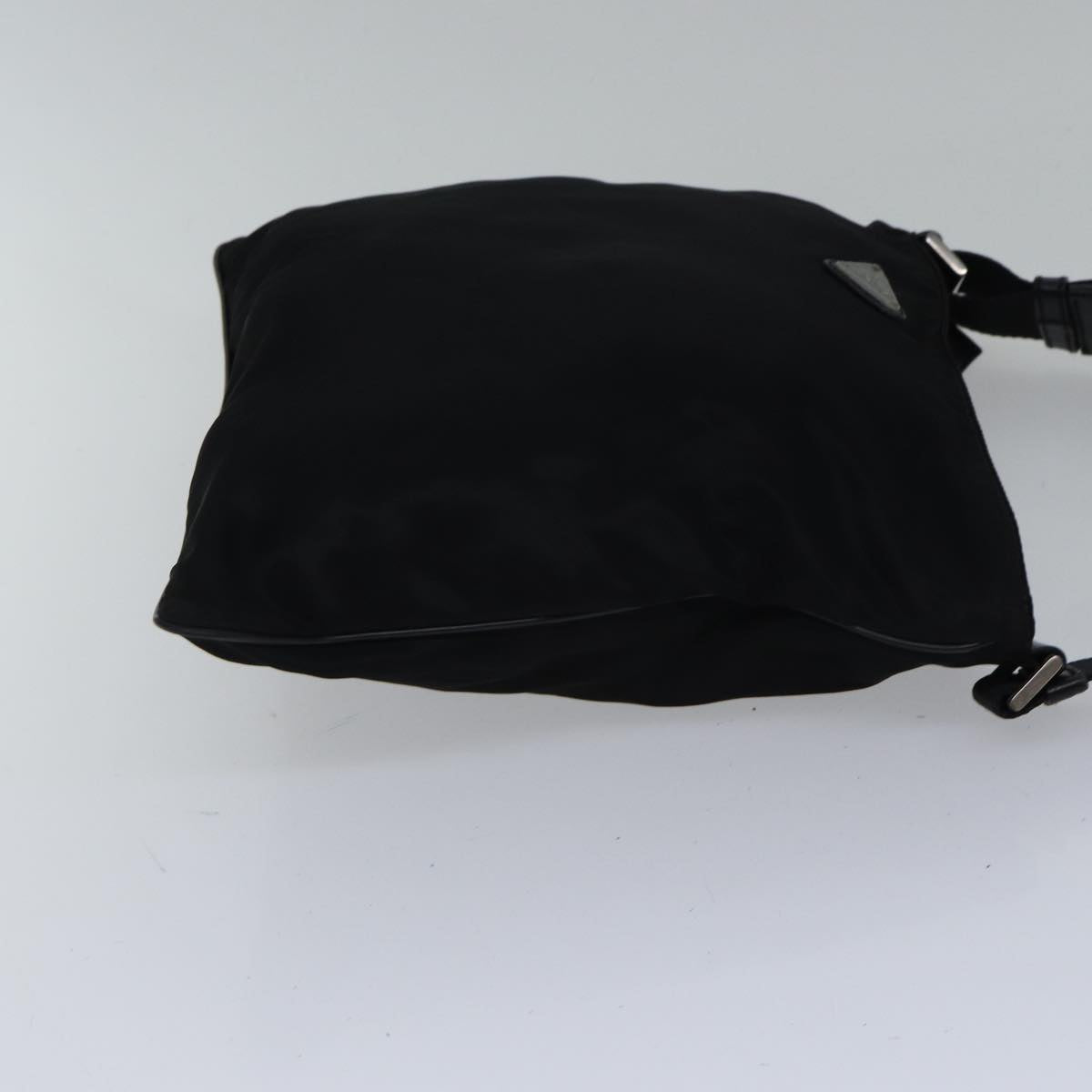 PRADA Shoulder Bag Nylon Black Auth