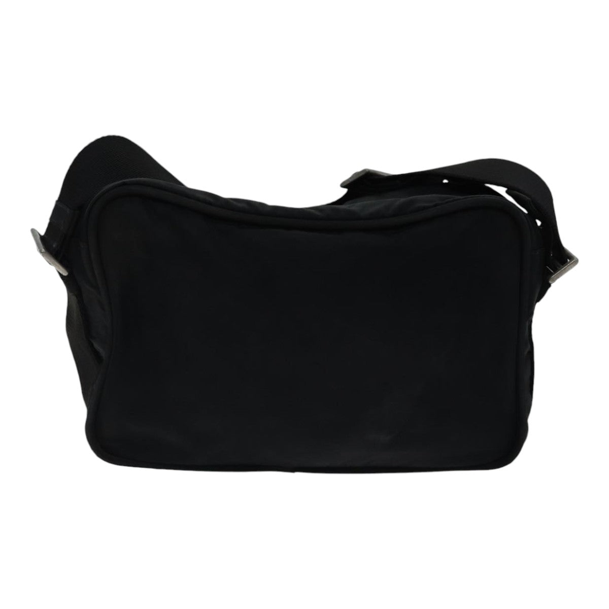 PRADA Shoulder Bag Nylon Black Auth