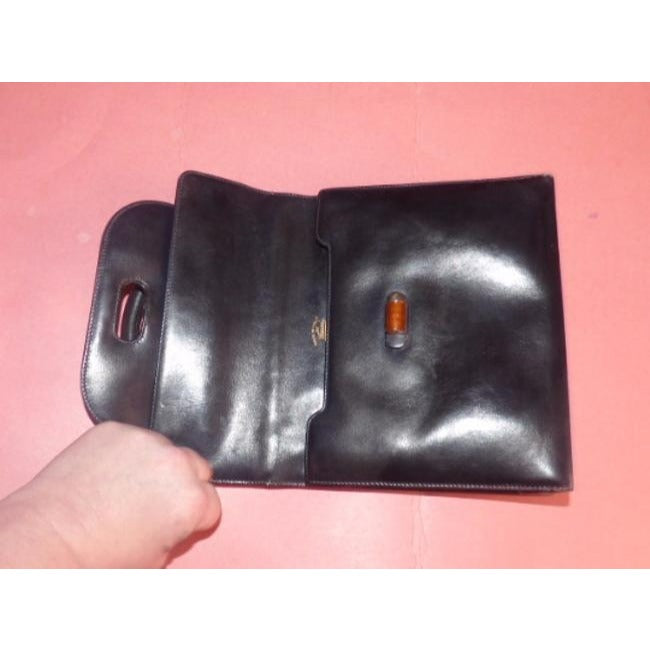 Gucci Envelope Lou Leather Top Handle Shoulder Bag