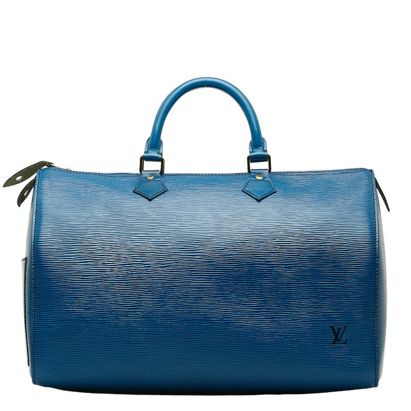 Louis Vuitton Louis Vuitton Epic Boston Bag Leather Tread Blue