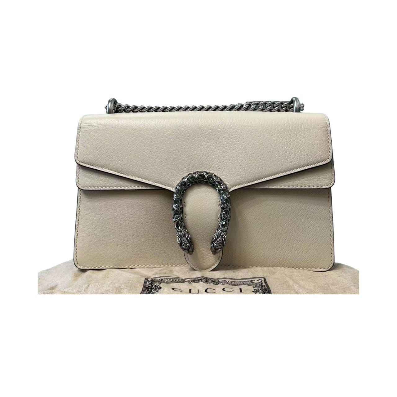 Gucci Chain Leather Shoulder Bag