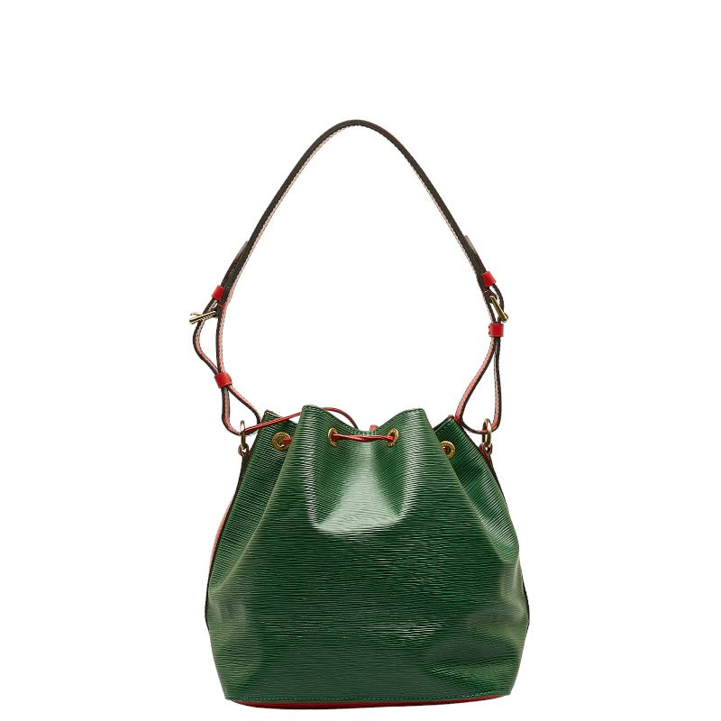 Louis Vuitton Louis Vuitton Epic Shoulder Bag Leather Borneo Green Castilian Red