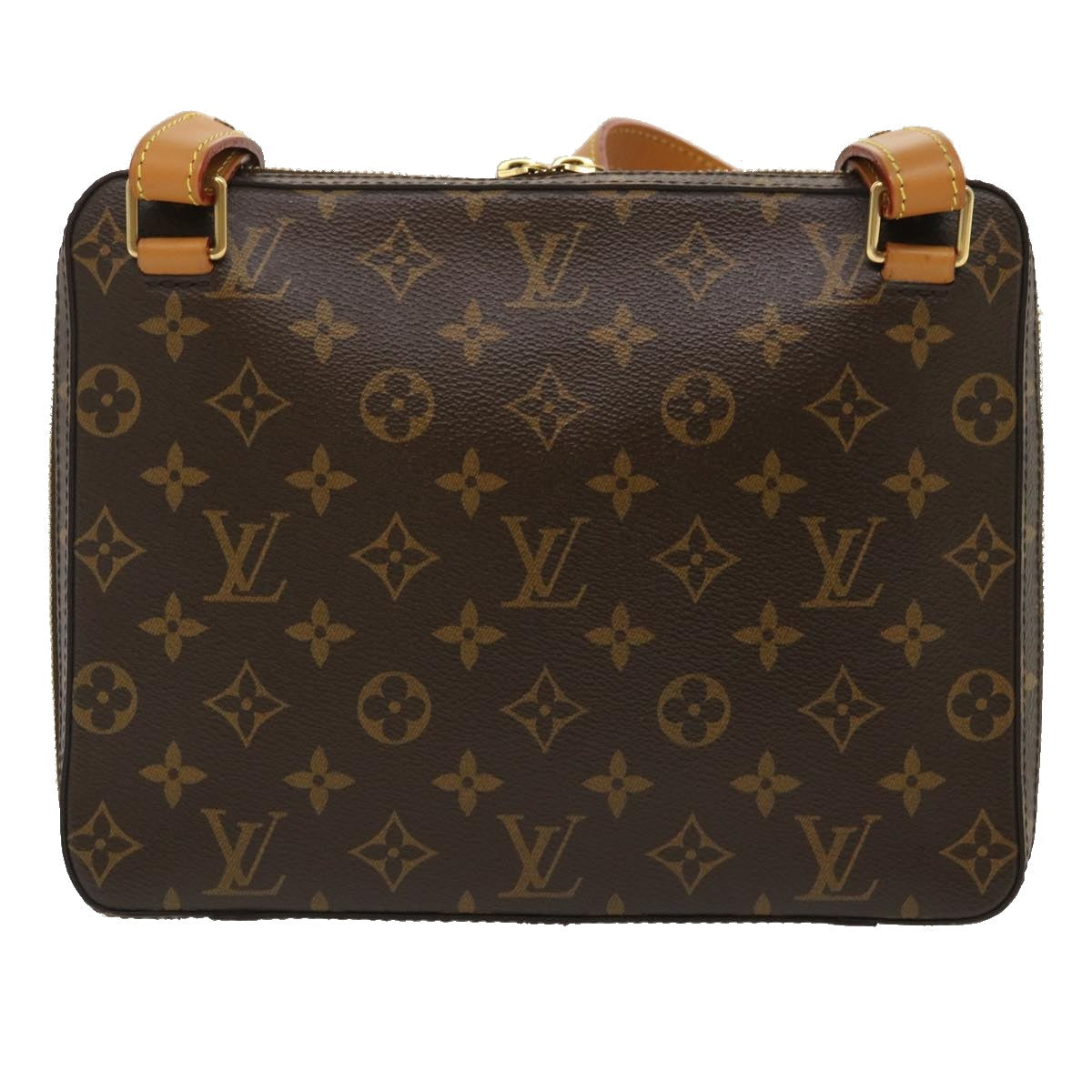 LOUIS VUITTON Monogram Soft Trunk Messenger MM Shoulder Bag Auth ak179A