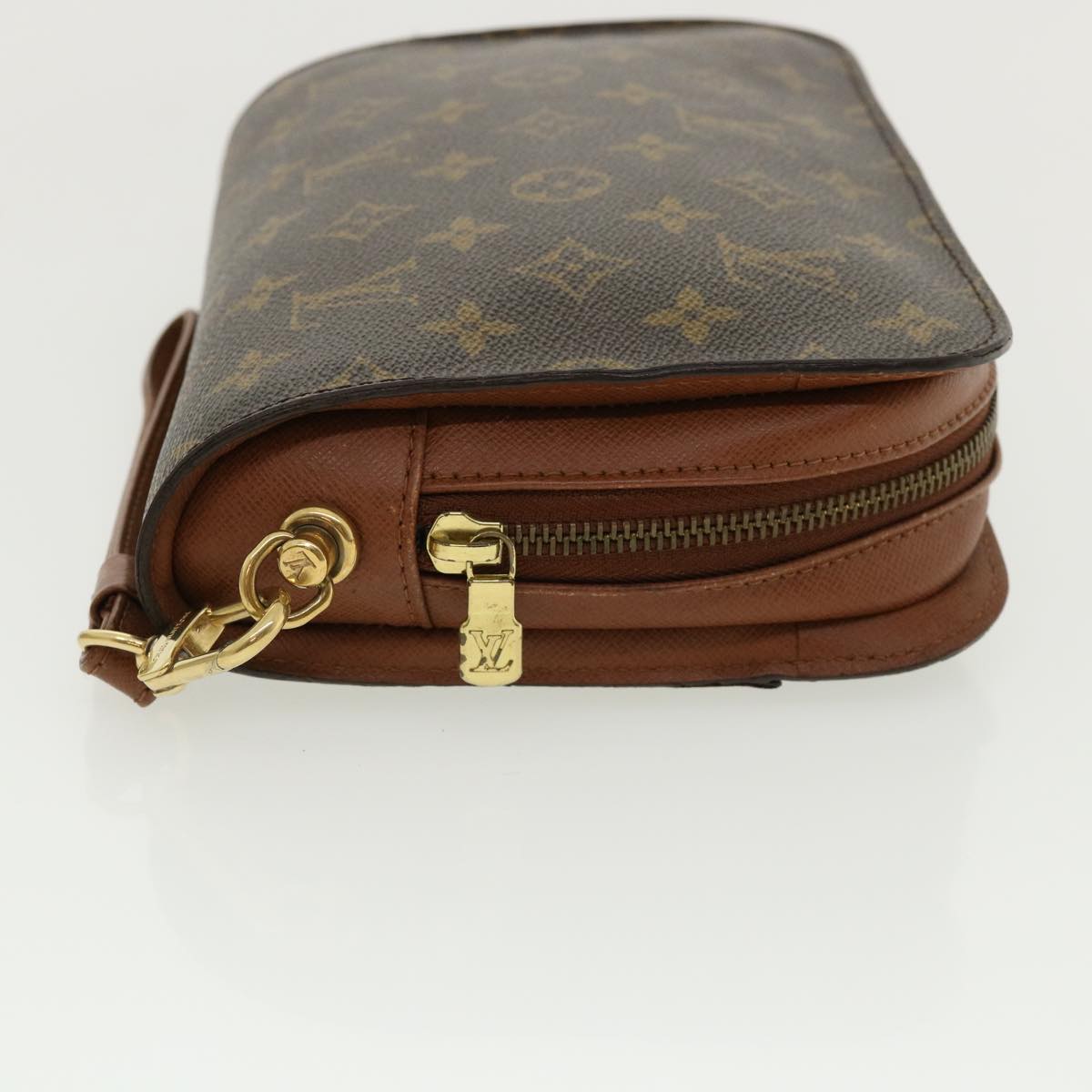 LOUIS VUITTON Monogram Orsay Clutch Bag LV Auth am3395