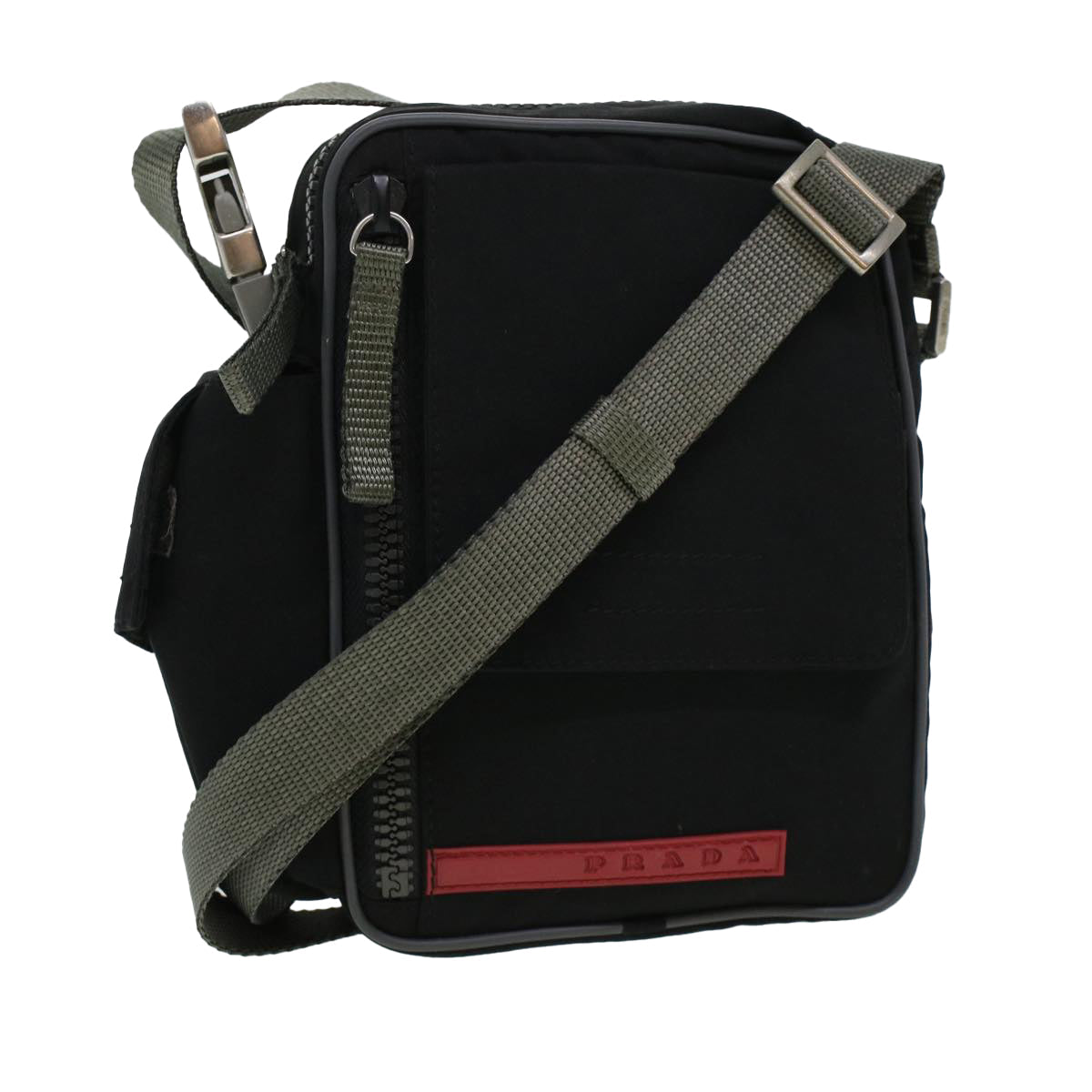 Prada Shoulder Bag Nylon Black