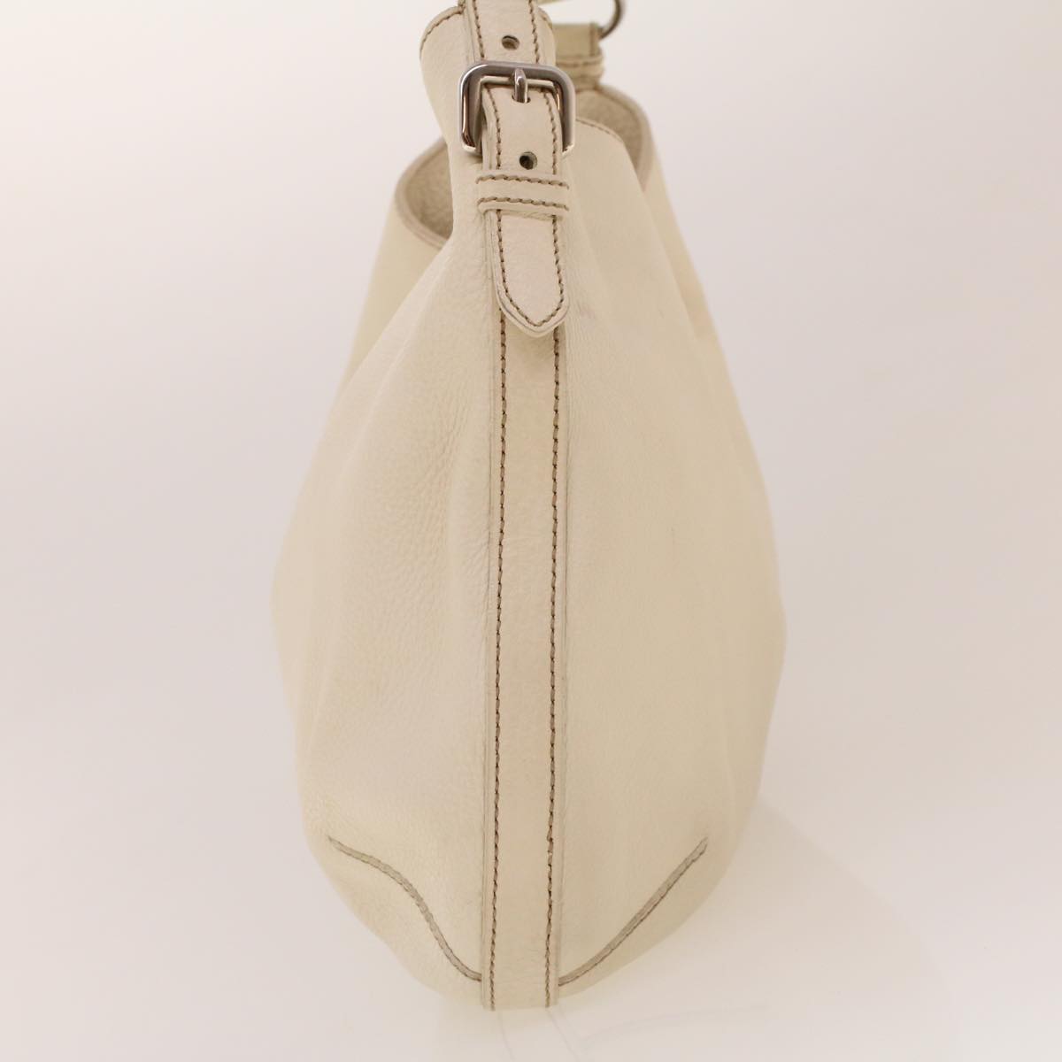 Prada Shoulder Bag Leather White
