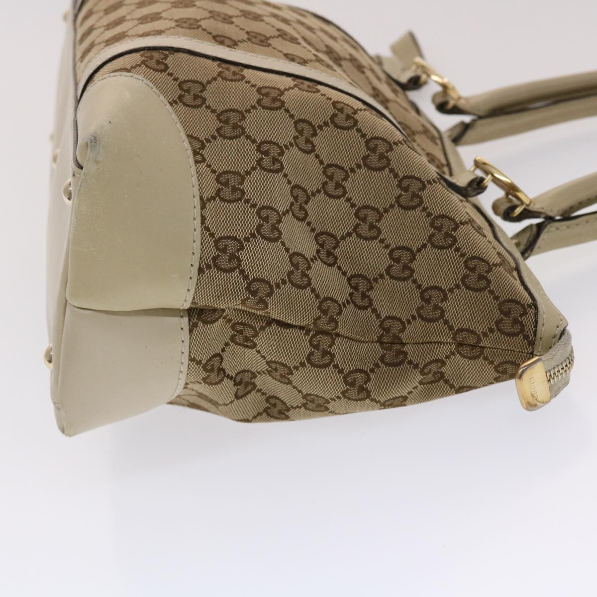 Gucci Leather Canvas Tote