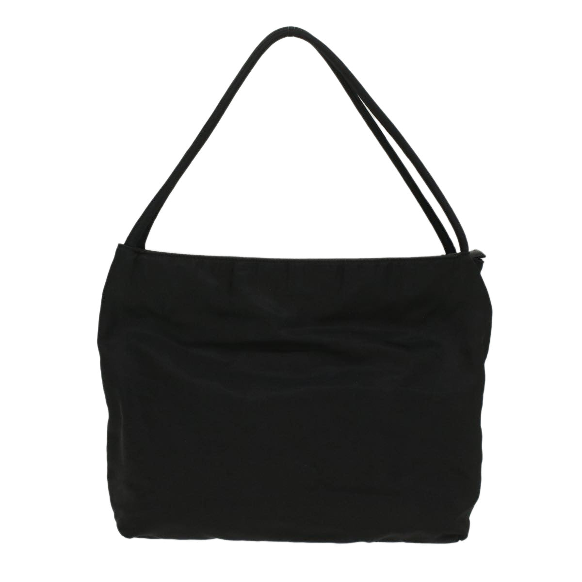 PRADA Shoulder Bag Nylon Black Auth