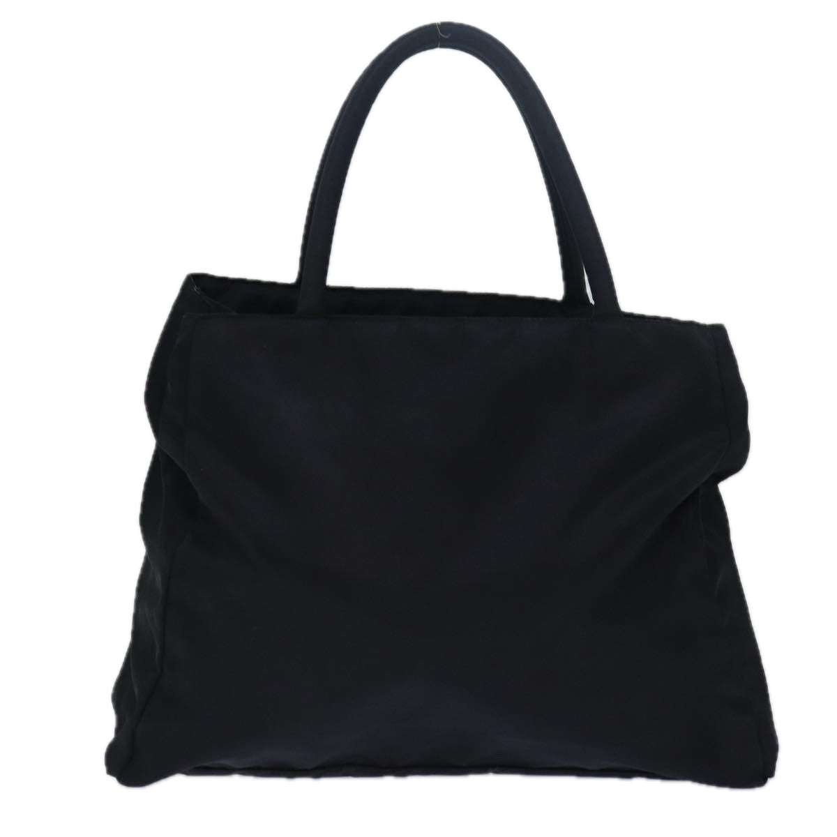 PRADA Hand Bag Nylon Black Auth