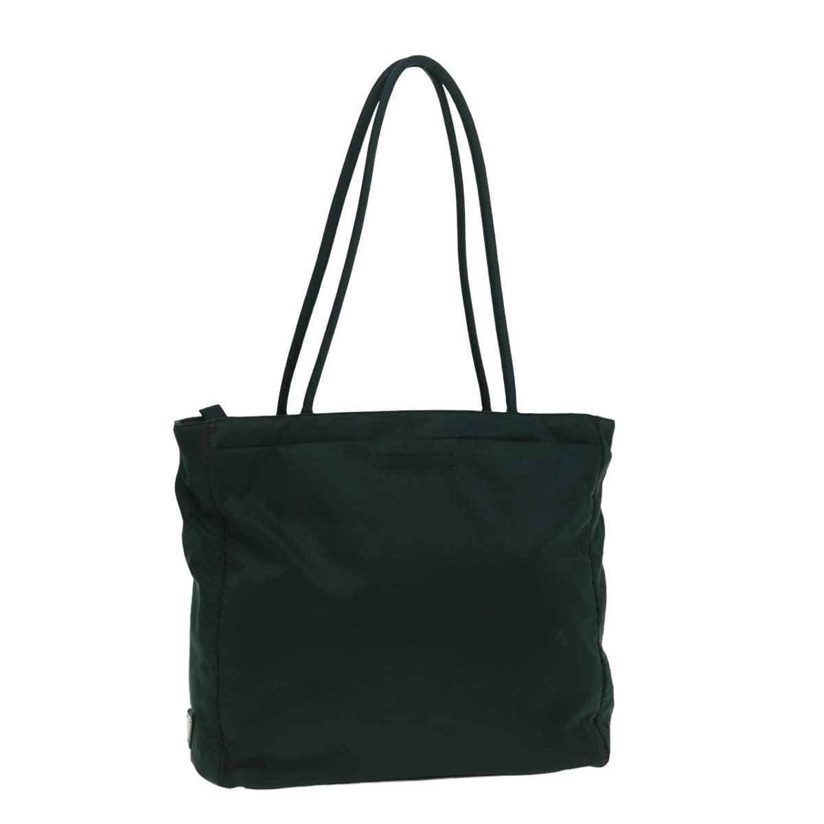 PRADA Tote Bag Nylon Khaki Auth