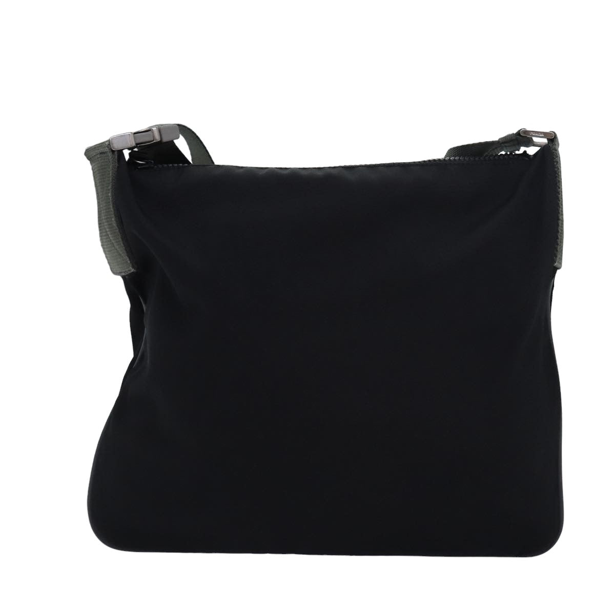PRADA Shoulder Bag Nylon Black Auth