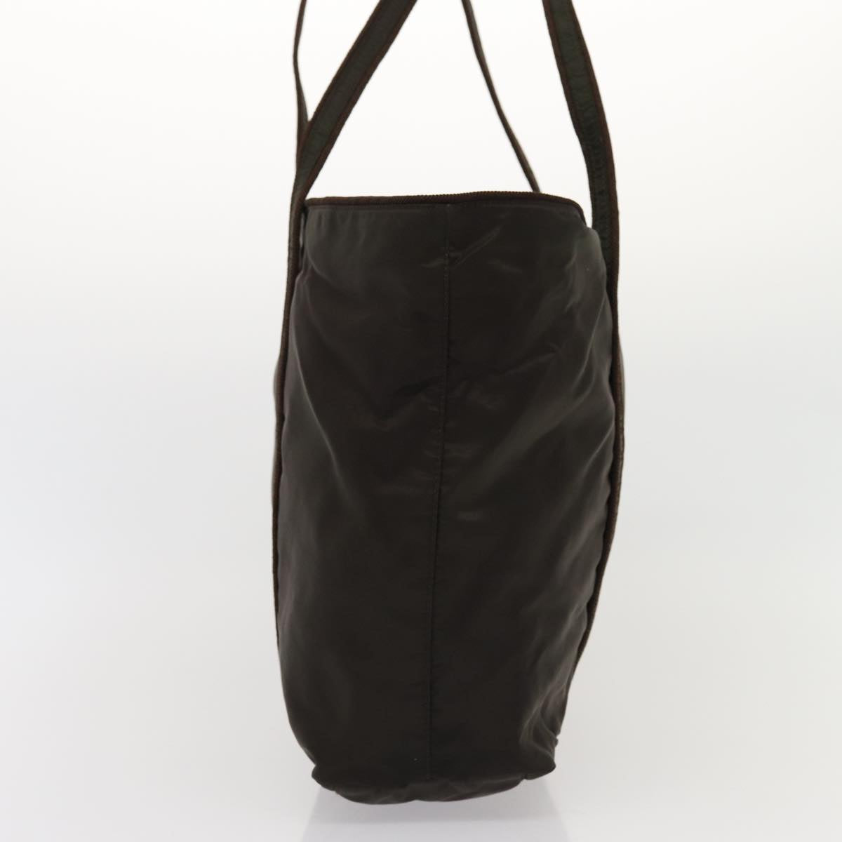 PRADA Tote Bag Nylon Khaki Auth