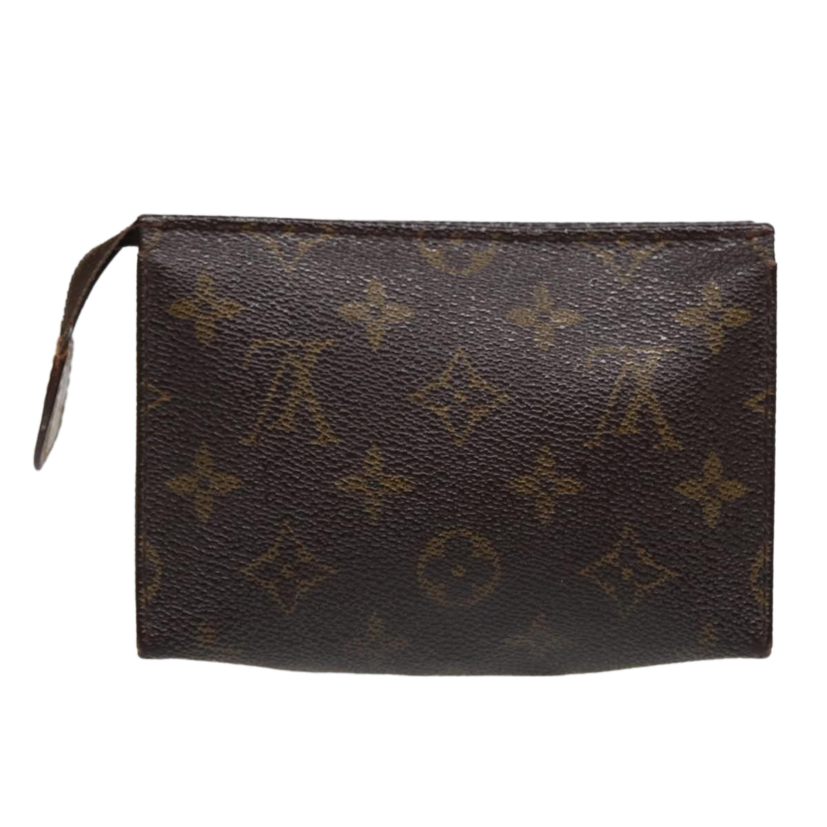 LOUIS VUITTON Monogram Poche Toilette 15 Pouch LV Auth ar12483 Clutch