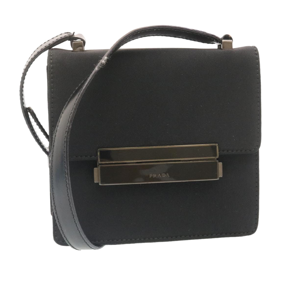 Prada Shoulder Bag Nylon Black
