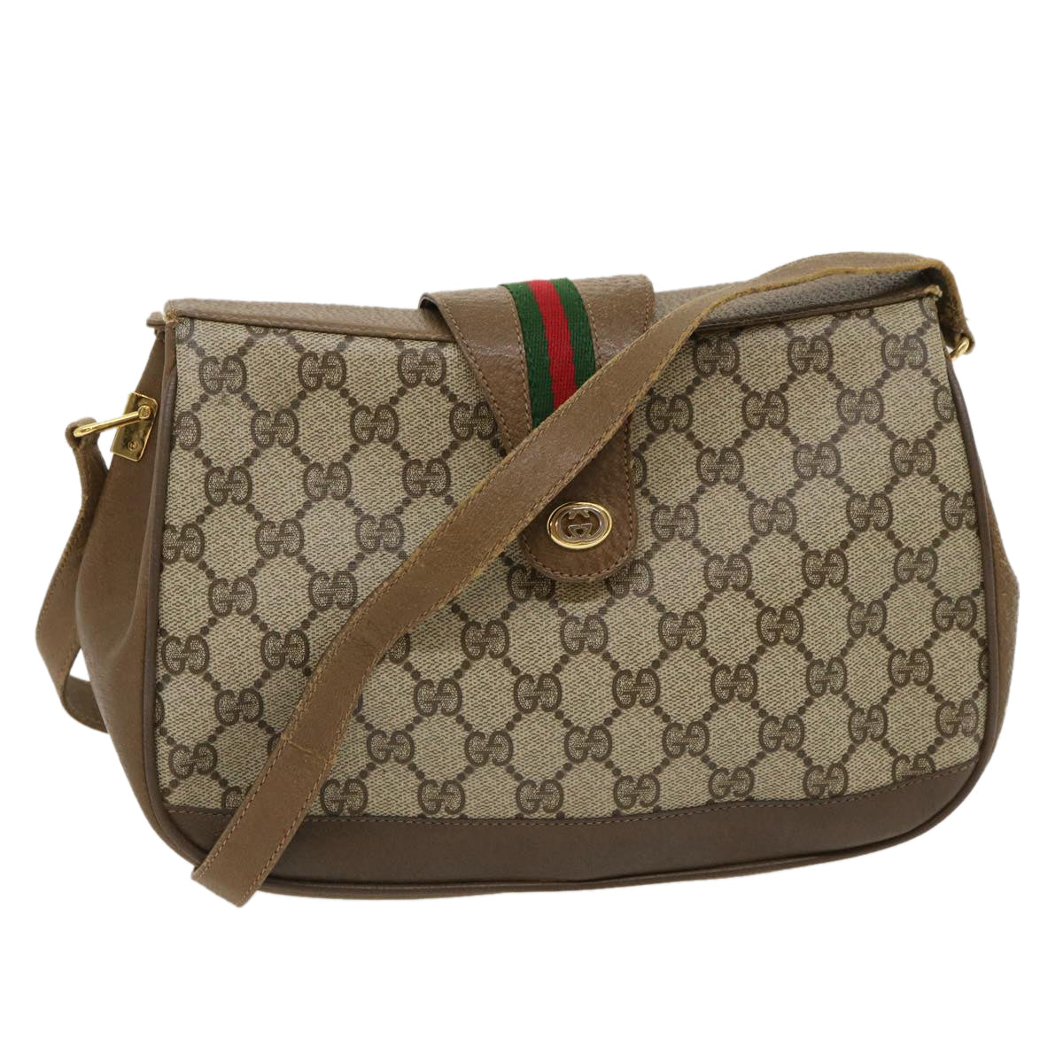 Gucci Canvas Shoulder Bag