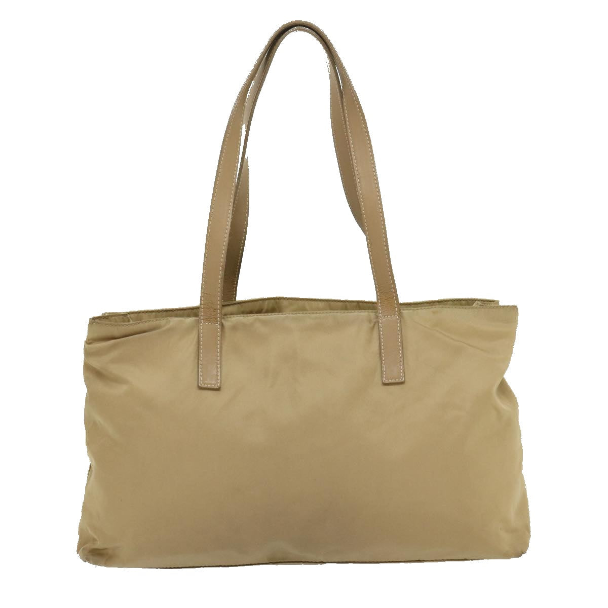 Prada Tote Bag Nylon Beige
