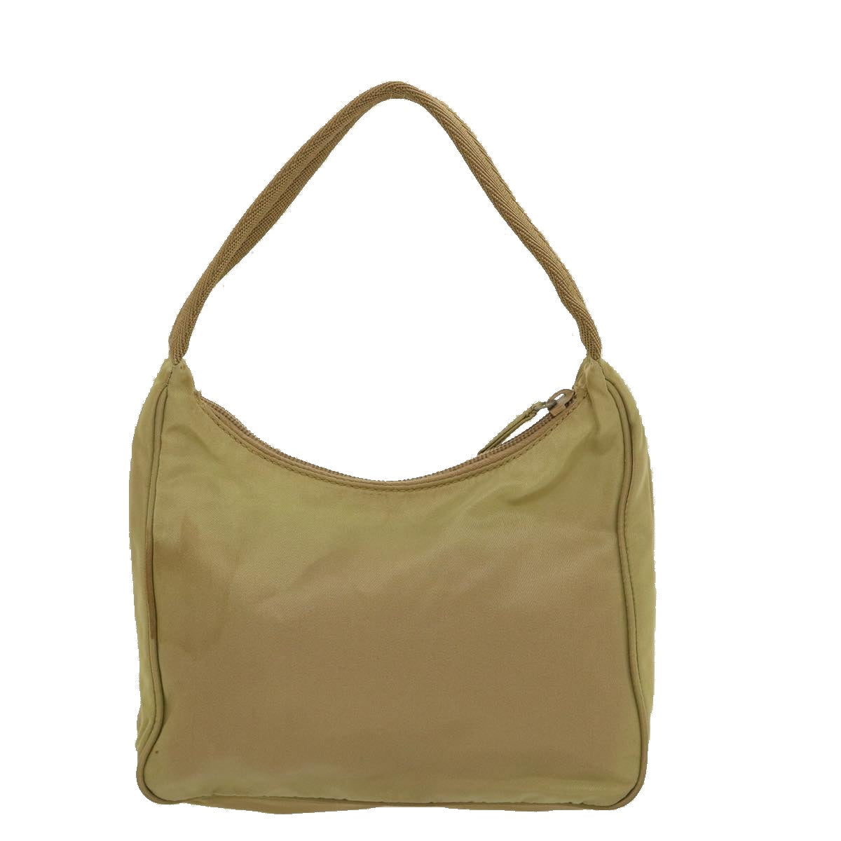 Prada Hand Pouch Nylon Khaki Luxury Handbag