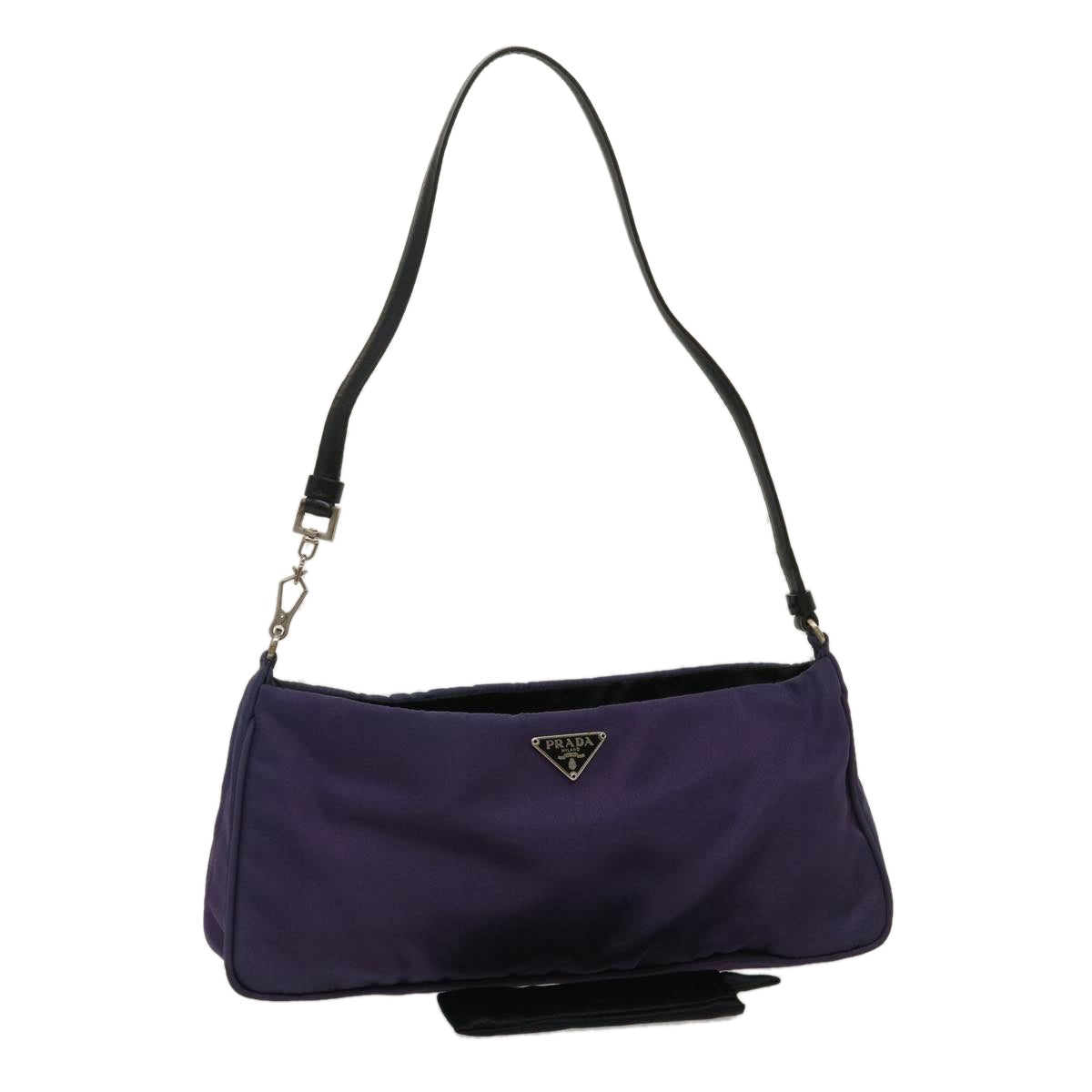 Prada Accessory Pouch Nylon Purple Luxury Handbag