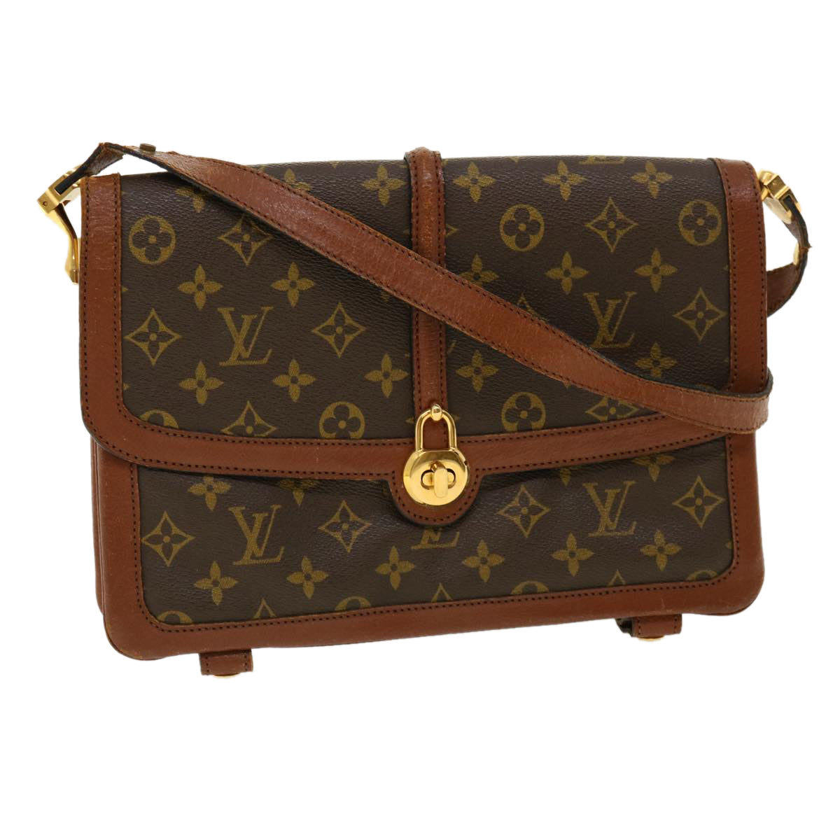 LOUIS VUITTON Monogram SacRabat Shoulder Bag No170 LV Auth ar7902B