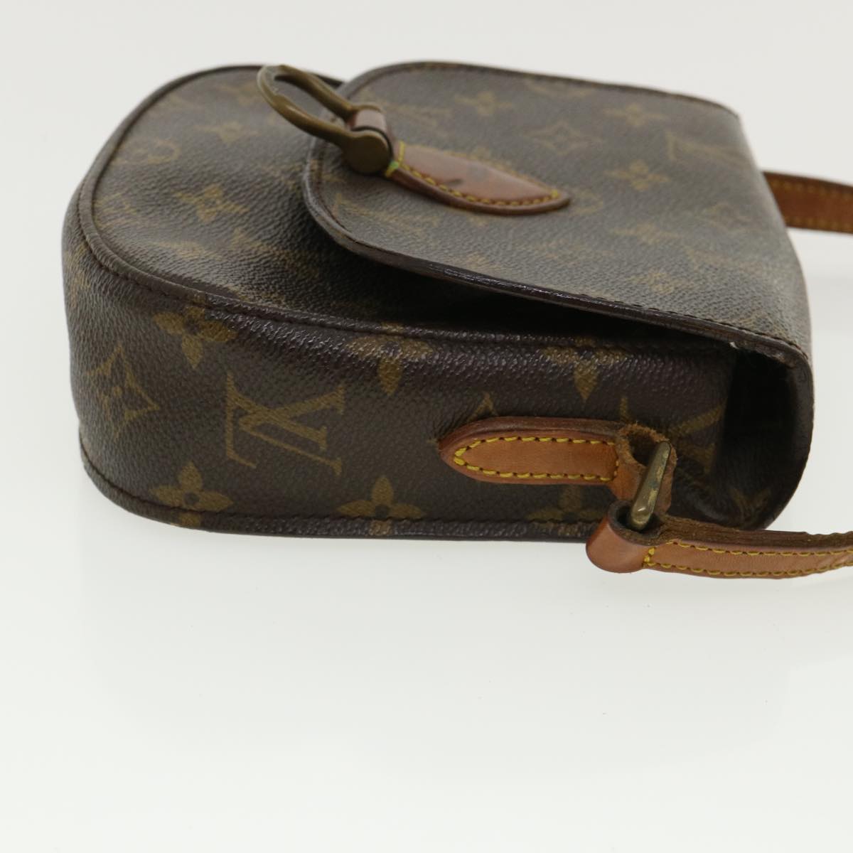 LOUIS VUITTON Monogram Saint Cloud PM Shoulder Bag LV Auth ar8701