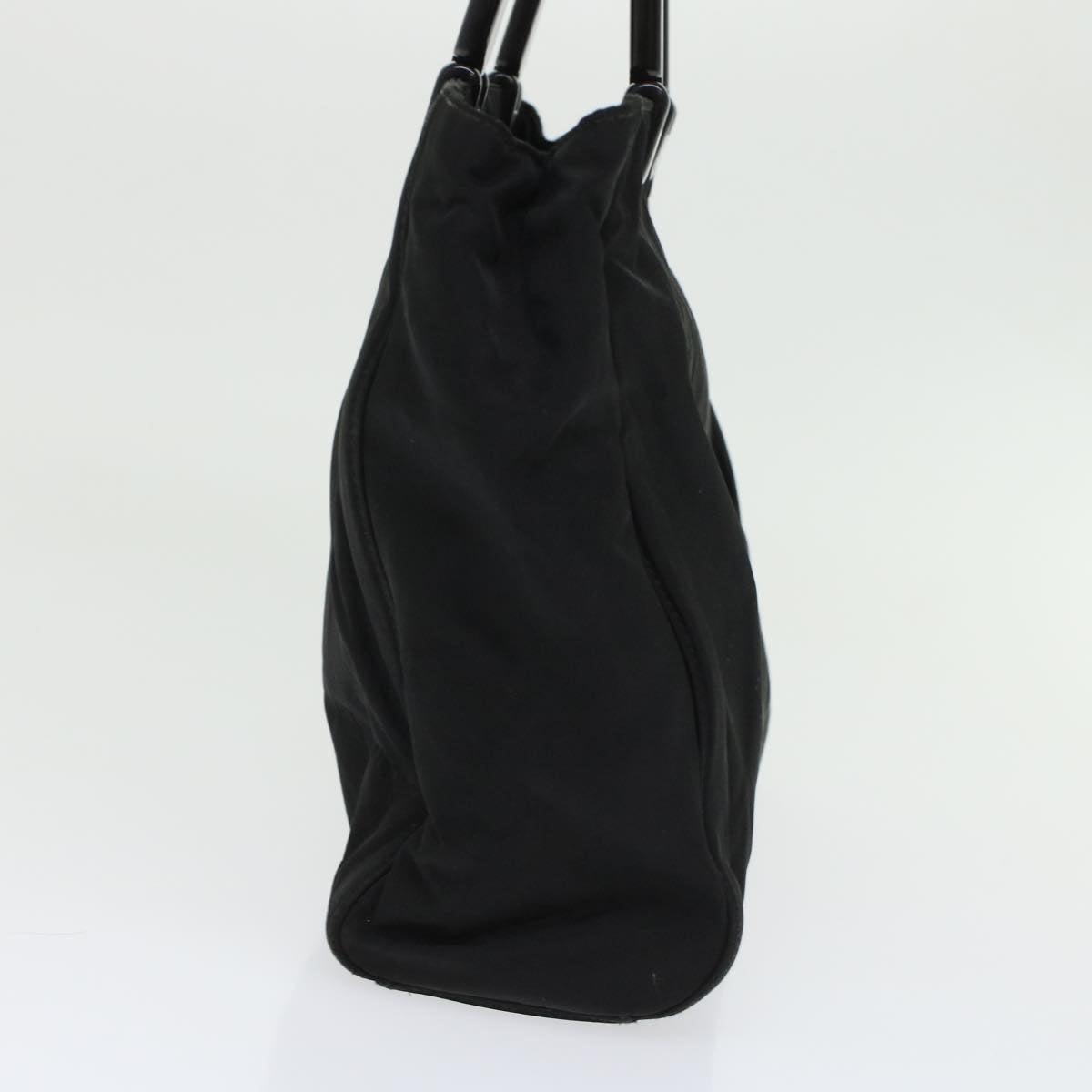 Prada Hand Bag Nylon Black