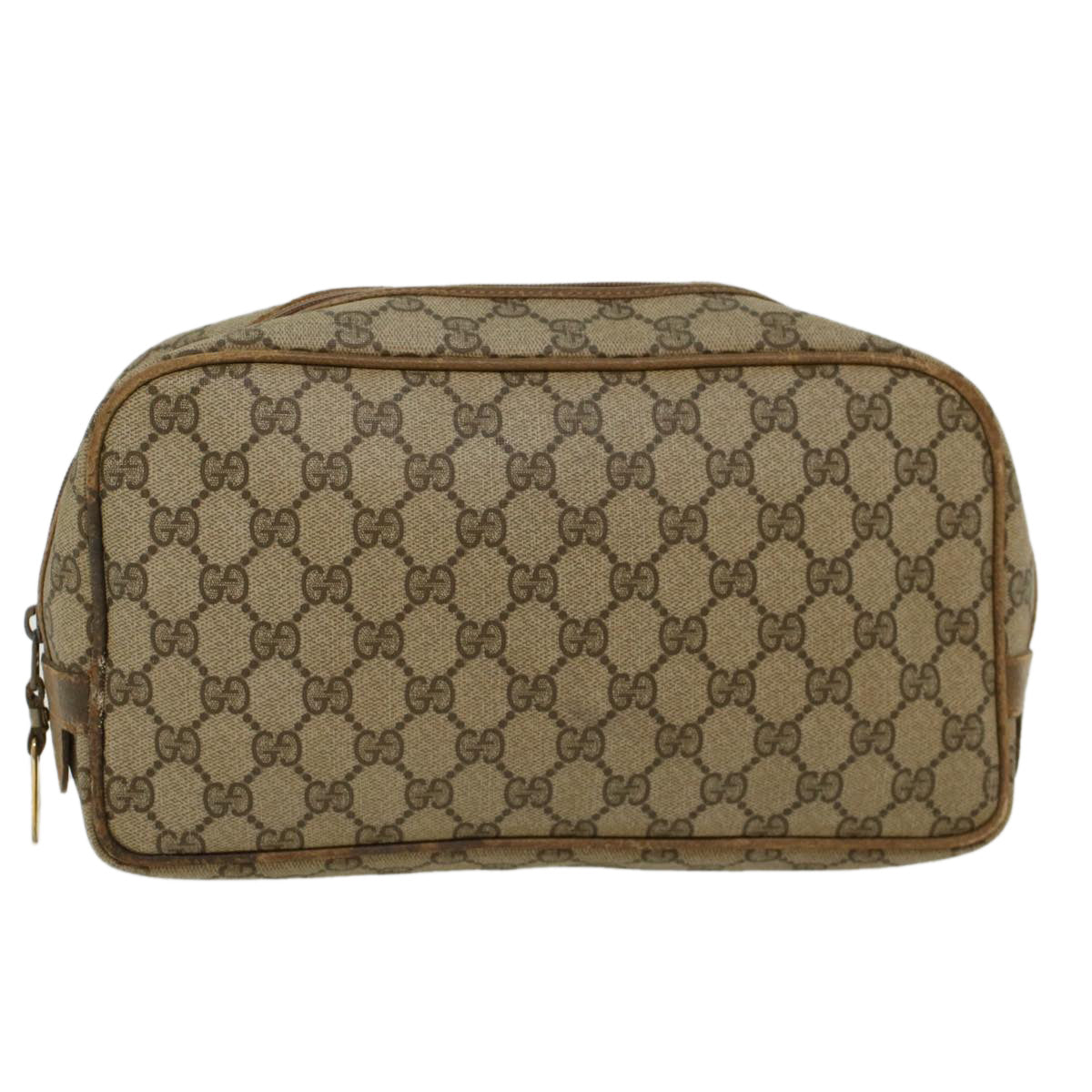 Gucci Leather Canvas Clutch
