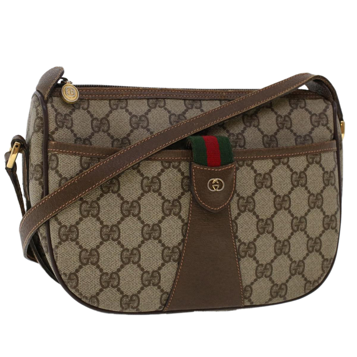 Gucci Canvas Shoulder Bag