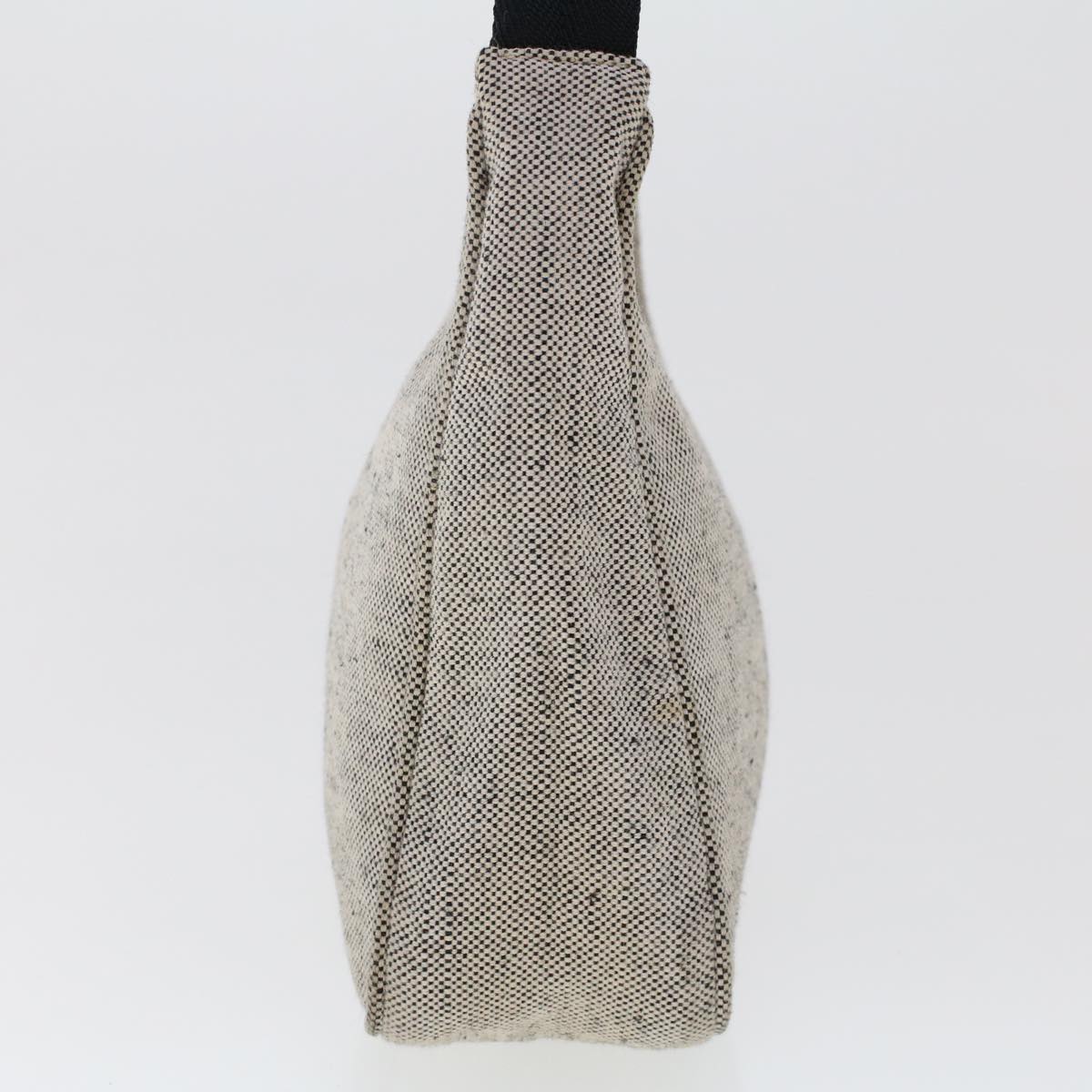 Prada Sports Hand Bag Canvas Beige Black