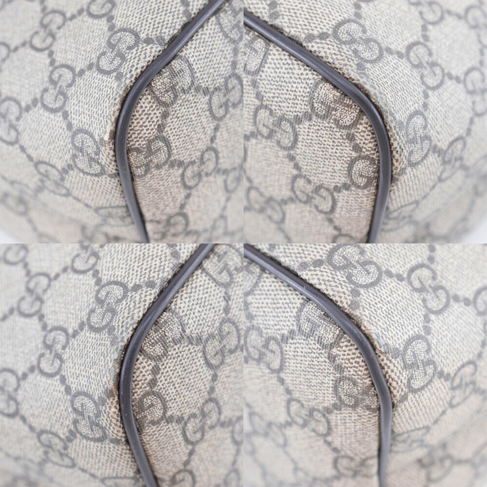 Gucci Leather Canvas Tote