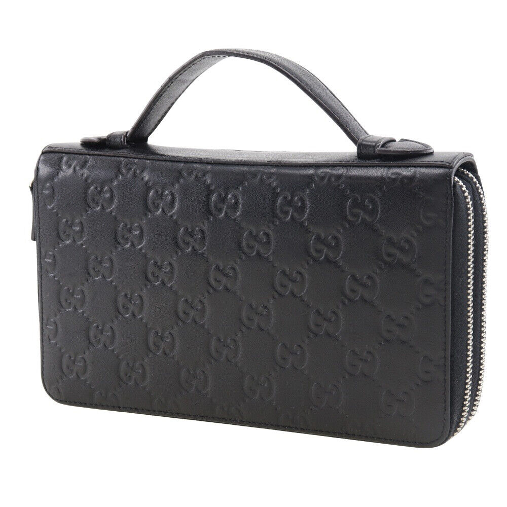 Gucci Monogram Leather Handbag