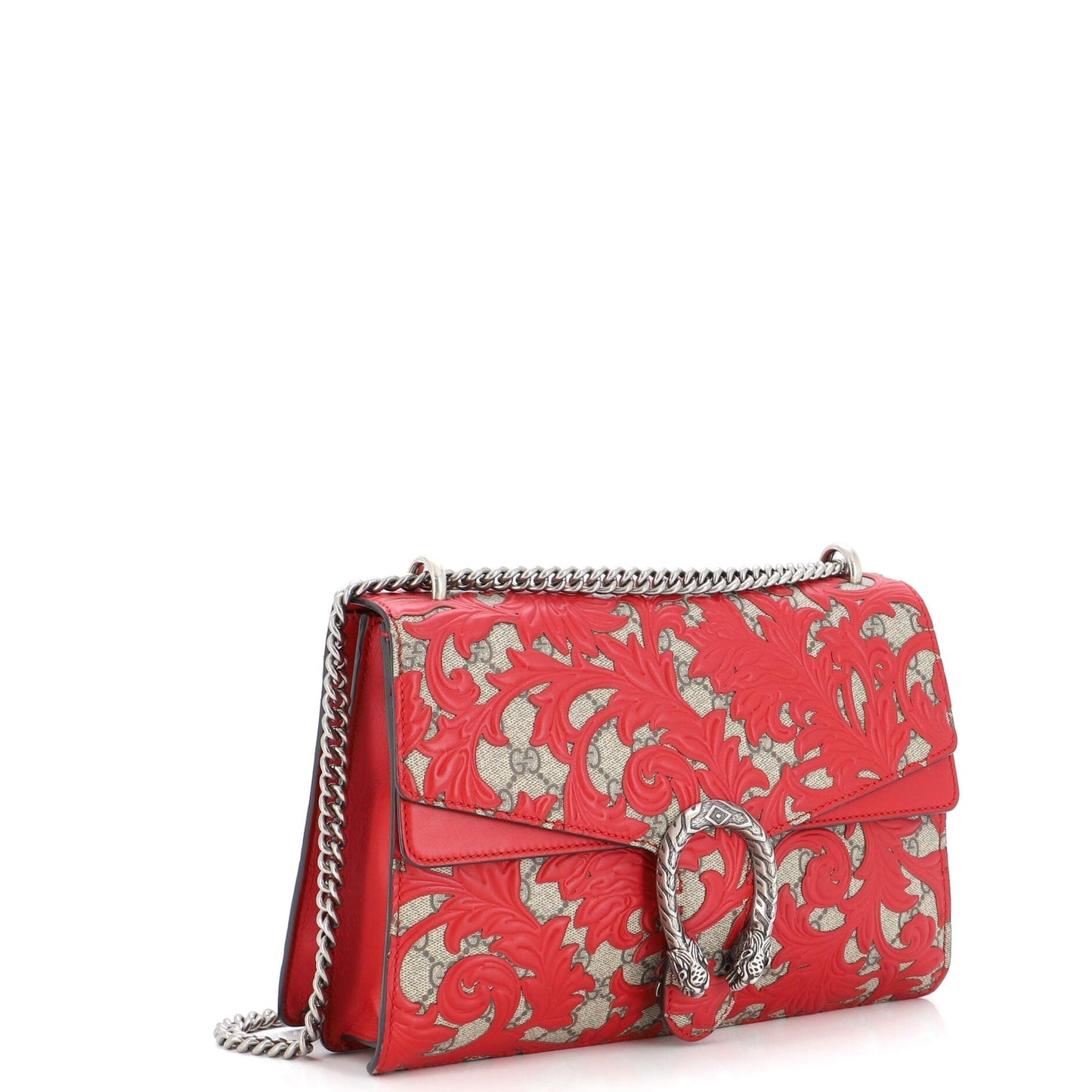 Gucci Chain Canvas Shoulder Bag