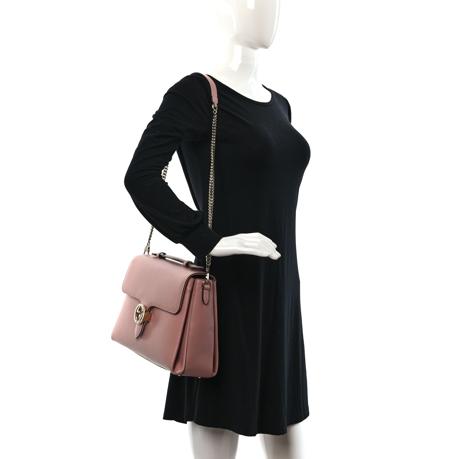 Gucci Leather Mini Shoulder Bag