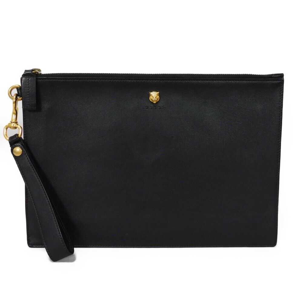 Gucci Leather Clutch