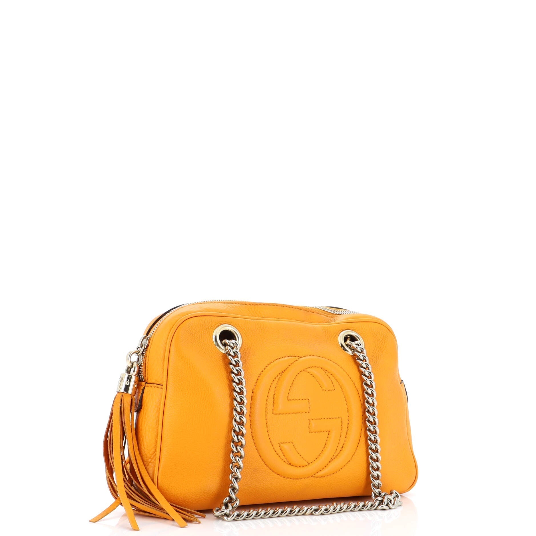 Gucci Chain Leather Shoulder Bag