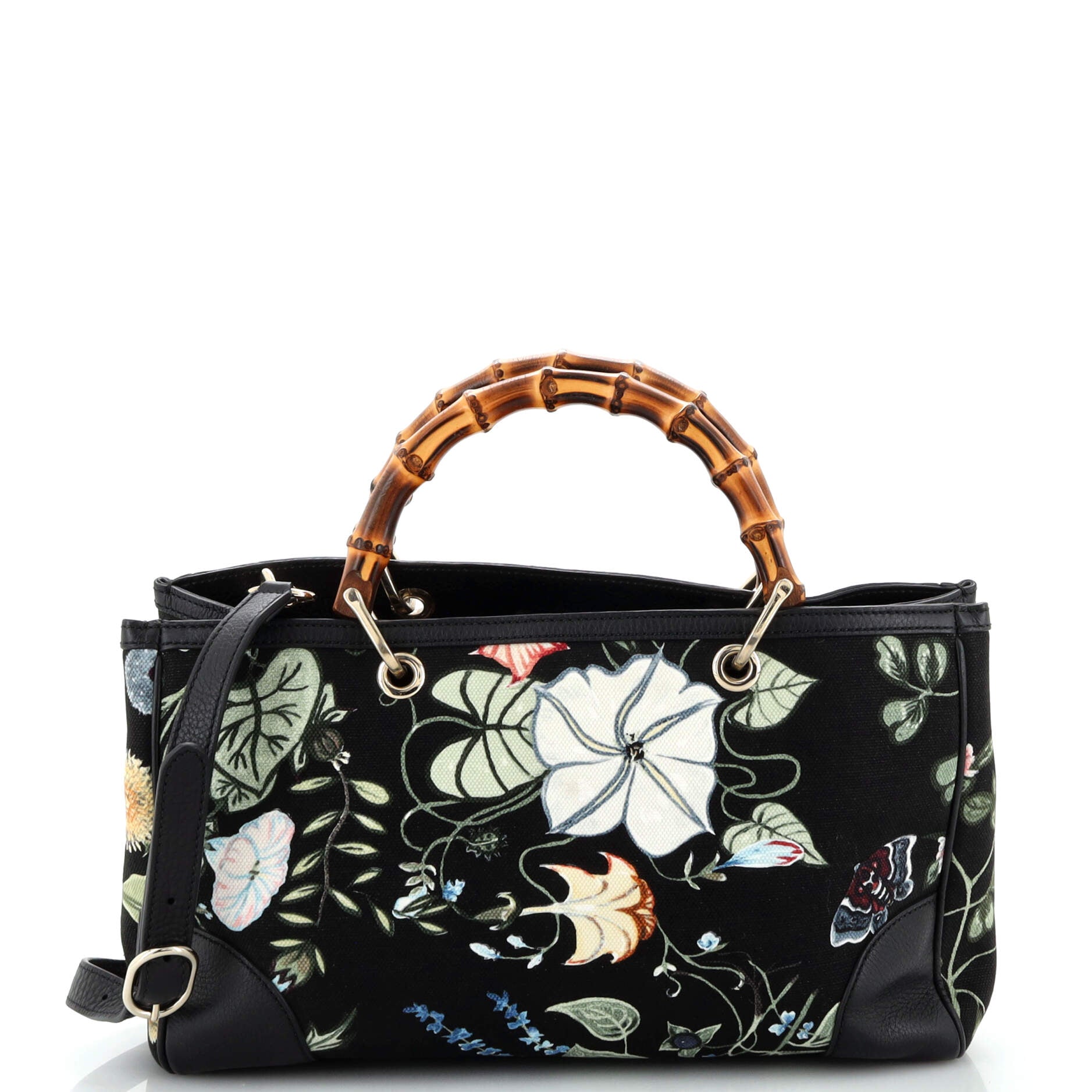 Gucci Canvas Top Handle Tote